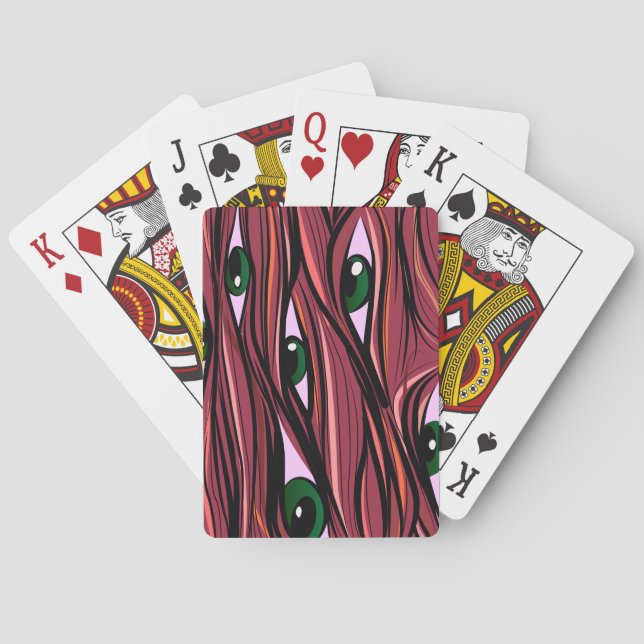 Jeu De Cartes Monster des yeux (dos)