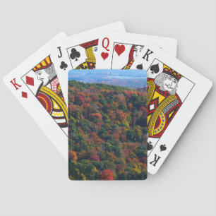 Jeu De Cartes Montagnes des Appalaches à l'automne