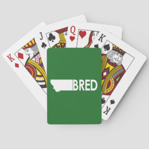 Jeu De Cartes Montana Bred