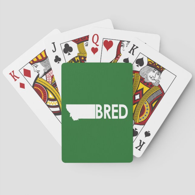 Jeu De Cartes Montana Bred (dos)