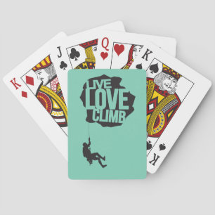 Jeu De Cartes Montée vivante d'amour s'élevant
