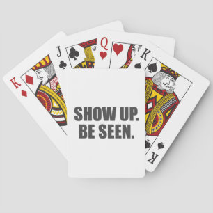 Jeu De Cartes Montre. Sois Vu !