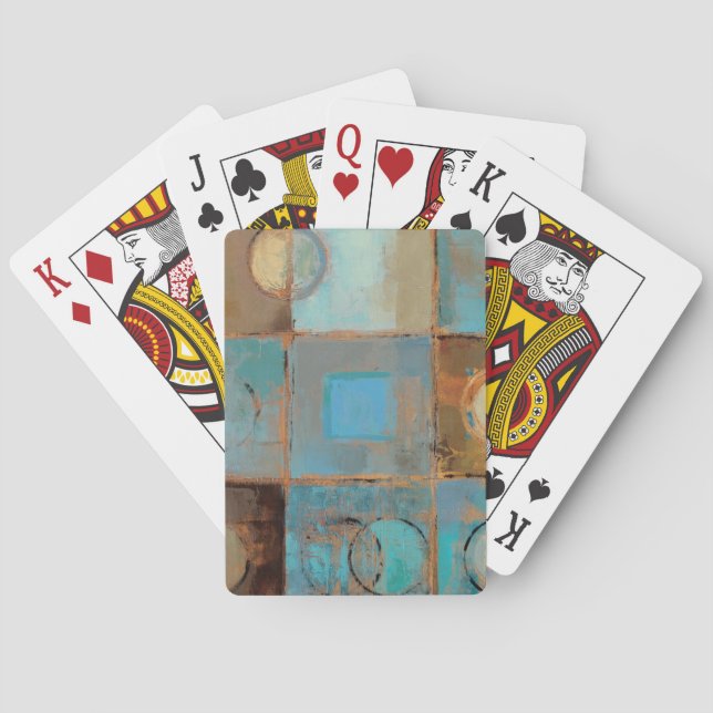 Jeu De Cartes Motif abstrait (dos)