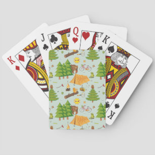 Jeu De Cartes Motif campant