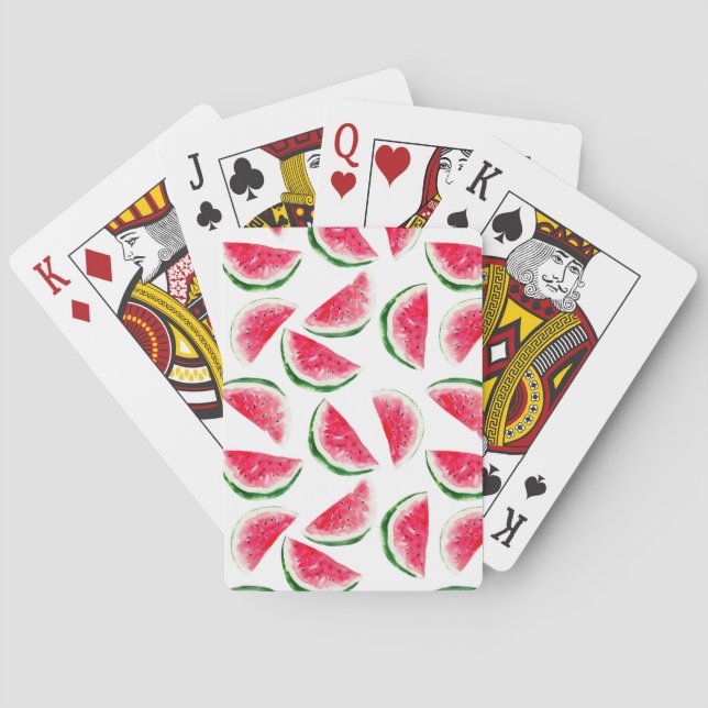 Jeu De Cartes Motif Cute Ananas & Watermelon (dos)