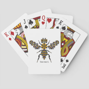 Jeu De Cartes Motif Dazzling Honey Bee Quilt