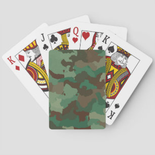 Jeu De Cartes Motif de camouflage militaire (Forces armées)