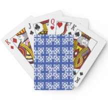 Motif de couleur bleue