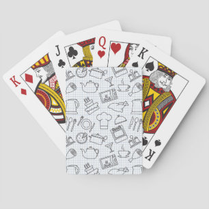 Jeu De Cartes Motif de cuisine 4