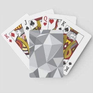 Jeu De Cartes Motif de diamant - polygone abstrait