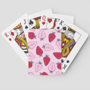 Jeu De Cartes Motif de fraises