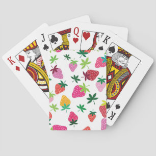Jeu De Cartes Motif de fraises
