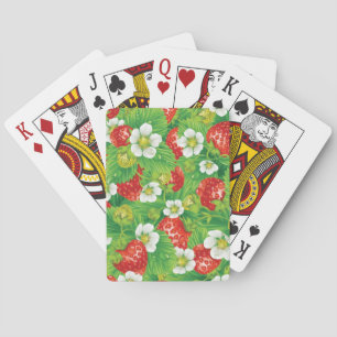 Jeu De Cartes Motif de fraises