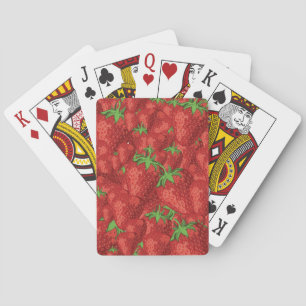 Jeu De Cartes Motif de fraises