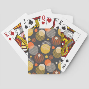 Jeu De Cartes Motif de la bande de points Polka