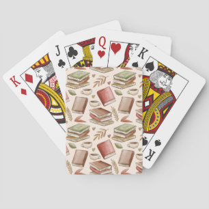 Jeu De Cartes Motif de livre