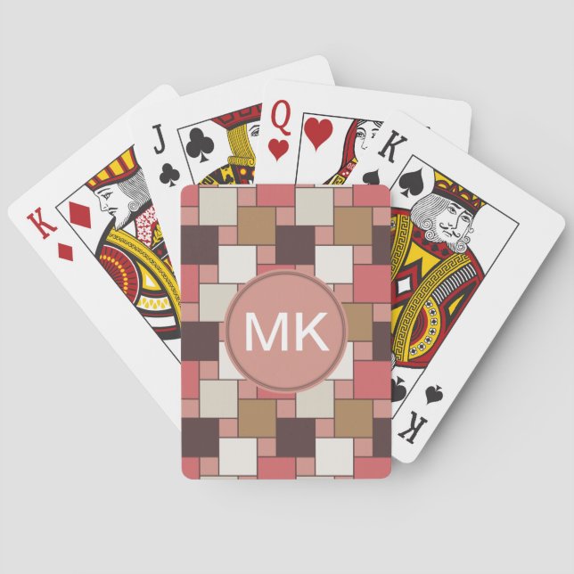 Jeu De Cartes Motif de pesage citrouille (dos)