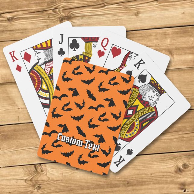 Jeu De Cartes Motif de silhouettes de chaume (Créateur téléchargé)
