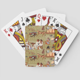 Jeu De Cartes Motif de symboles de l'Egypte  