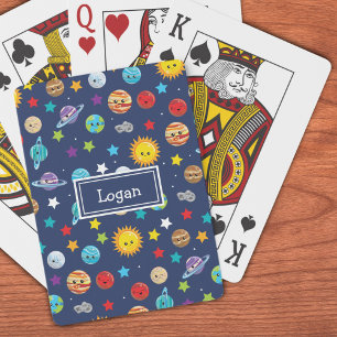 Jeu De Cartes Motif de système solaire pour enfants