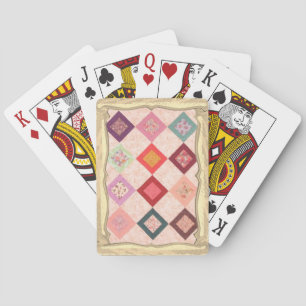Jeu De Cartes Motif de tissus colorés