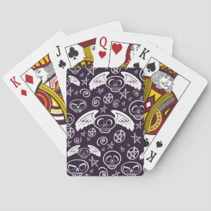 Jeu De Cartes Motif de "vaudou"