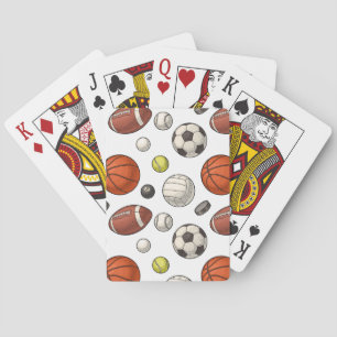Jeu De Cartes Motif d'équipements sportifs