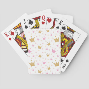 Jeu De Cartes Motif des Couronnes d'or