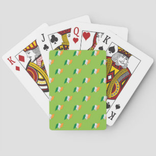 Jeu De Cartes Motif du drapeau irlandais