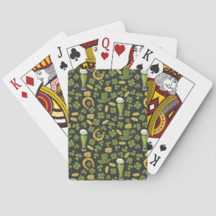 Jeu De Cartes Motif du jour de St Patrick