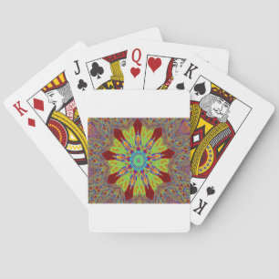 Jeu De Cartes Motif ethnique d'Asie africaine
