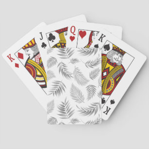 Jeu De Cartes Motif Feuille tropical 3