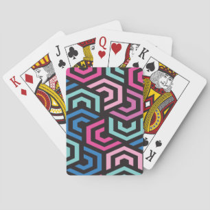 Jeu De Cartes Motif géométrique Hexagon