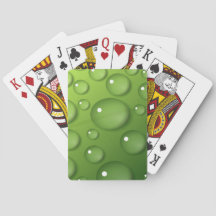 Motif Green Raindrop