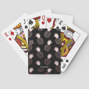 Jeu De Cartes Motif mignon d'ananas