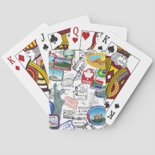 Jeu De Cartes Motif mondial des passeports