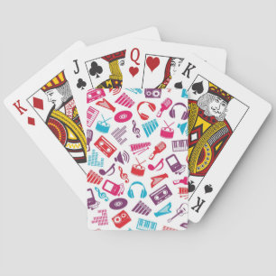 Jeu De Cartes Motif musical