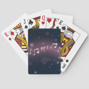 Jeu De Cartes Motif musical