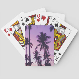 Jeu De Cartes Motif palmier