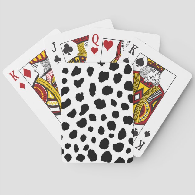 Jeu De Cartes motif poster de animal (dos)