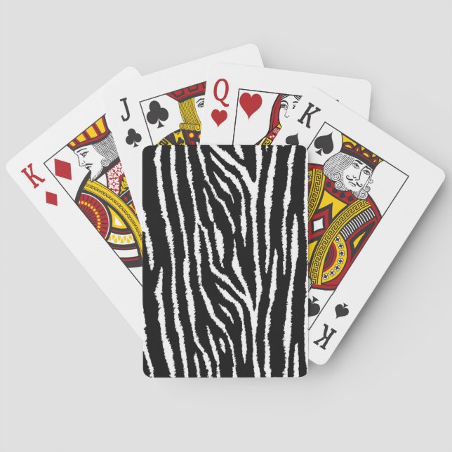 Jeu De Cartes motif poster de animal (dos)