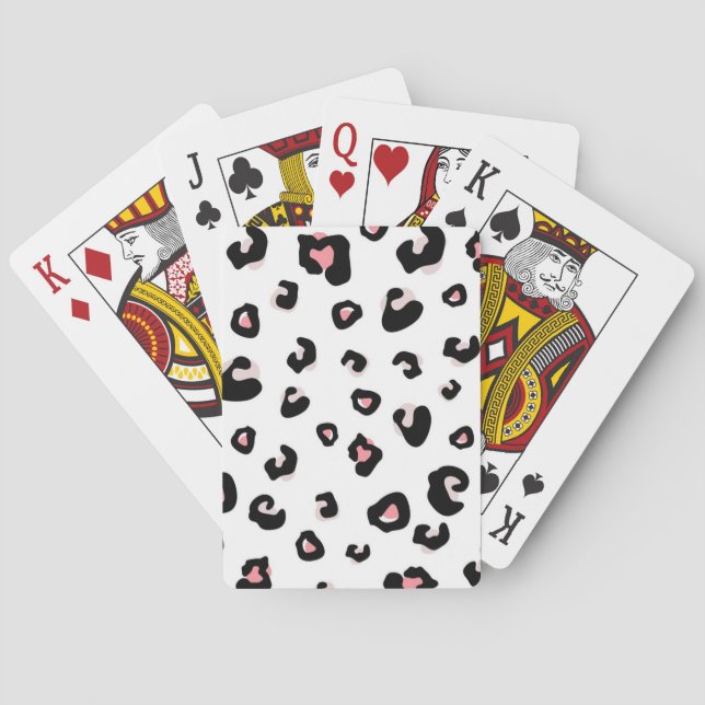 Jeu De Cartes motif poster de animal (dos)