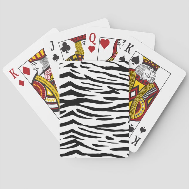 Jeu De Cartes motif poster de animal (dos)