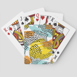 Jeu De Cartes motif poster de animal