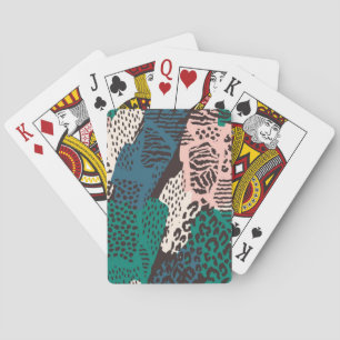 Jeu De Cartes motif poster de animal