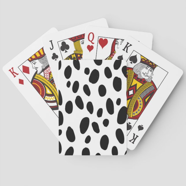 Jeu De Cartes motif poster de animal (dos)