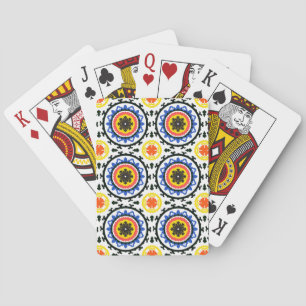 Jeu De Cartes Motif Suzani