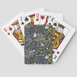 Jeu De Cartes motif vintage Abstrait