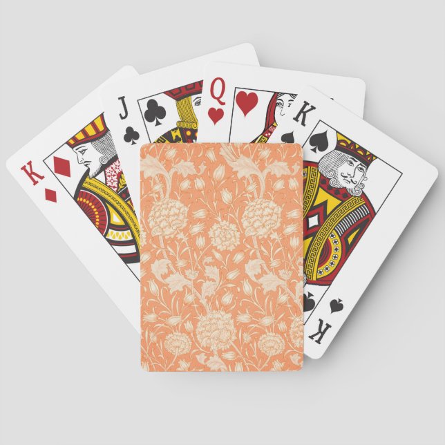 Jeu De Cartes Motif Wild Tulip (par William Morris) (dos)