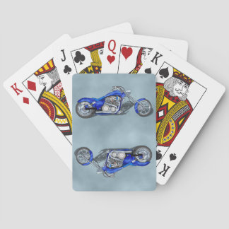 Jeu De Cartes Moto 1 - Bleu